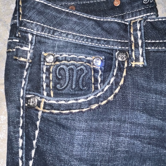 MISS ME SIGNATURE SKINNY WOMENS JEANS Sz 30 - Picture 8 of 15